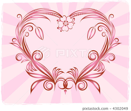 Abstract heart. 4302049