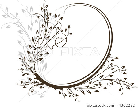 Beautiful oval frame. 4302282
