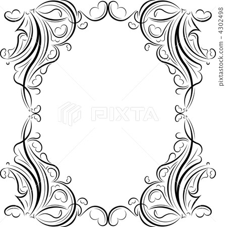 Elegant decorative frame. 4302498
