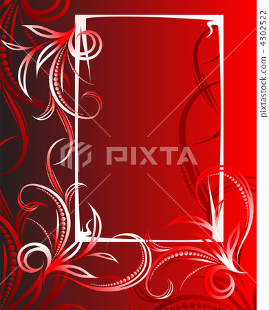 Elegant red background. 4302522
