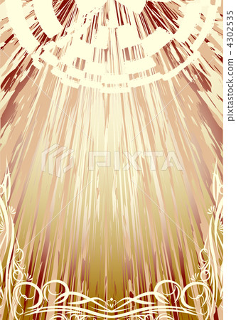 Abstract background with rays. Abstract background with rays. 4302535