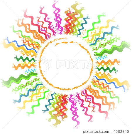 Sun symbol. 4302840