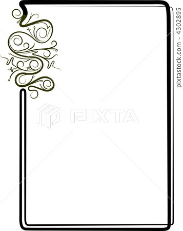 Retro-styled frame. 4302895