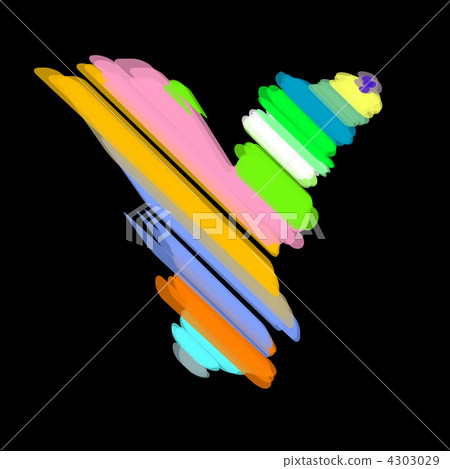 Abstract colorful alphabet. Letter Y. Abstract colorful alphabet. Letter Y. 4303029