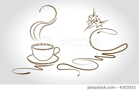 Abstract cafe design Abstract cafe design 4303033