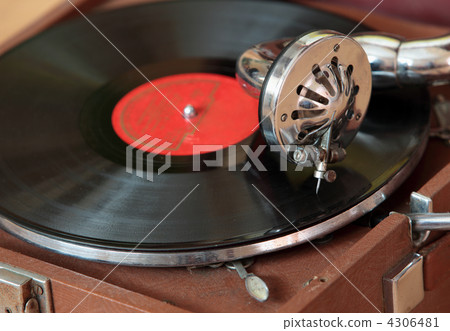 old gramophone 4306481