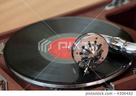 old gramophone 4306482