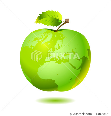 Apple Earth. 4307066