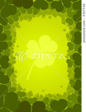 Vector background with clover Vector background with clover 4307536