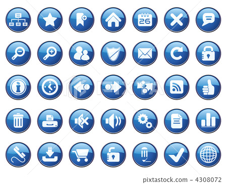 Internet Icon Set 4308072
