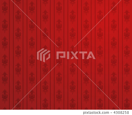 Vertical red glamour pattern 4308258