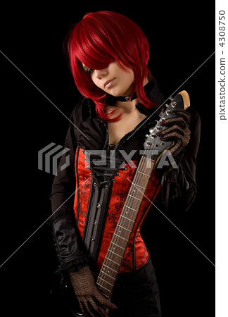 Sensual guitar player 4308750