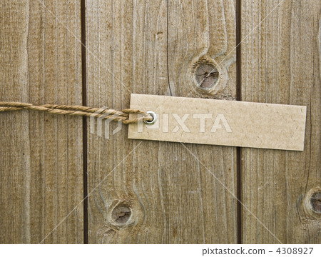 Blank Brown Cardboard Tag 4308927
