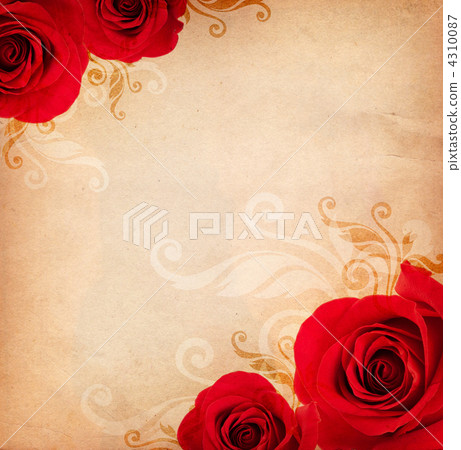 background with roses 4310087