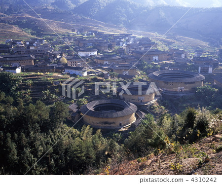 福建Tourou Hatsugi村土建築群 福建Tourou Hatsugi村土建築群 4310242