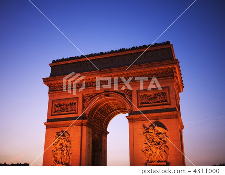 Arc de Triomphe in Paris 4311000