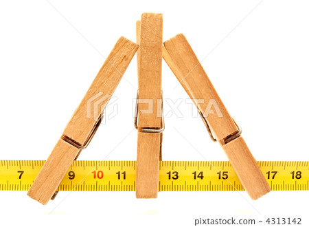 Clothespins on a roulette 4313142
