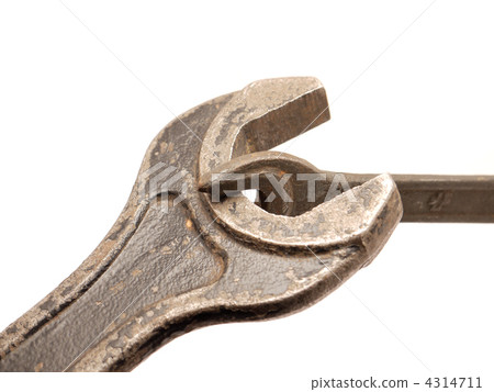 Wrench on a white background Wrench on a white background 4314711