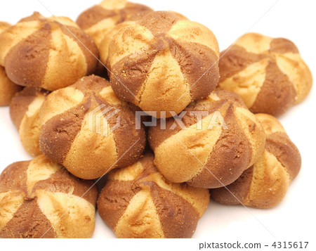 Cookies on white background 4315617