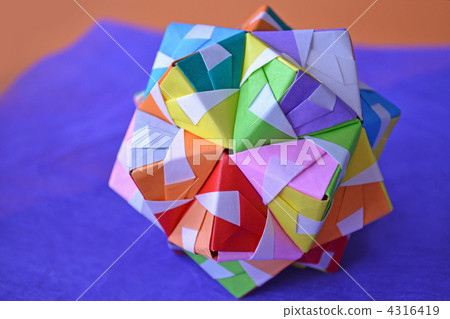 ornamental scent bag, craft, origami 4316419