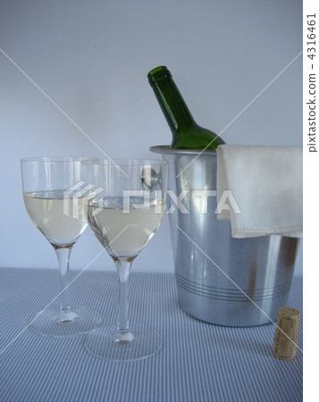 酒 葡萄酒冷卻器 白葡萄酒 4316461