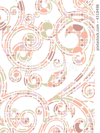 蔓藤花紋 數碼成像圖片 cg 4318496