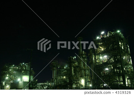 Keihin Industrial Area Night view Keihin Industrial Area Night view 4319326