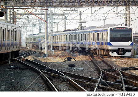 Joban Line Rapid E 531 Toride Station 4319420