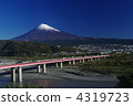 富士河的富士山 4319723