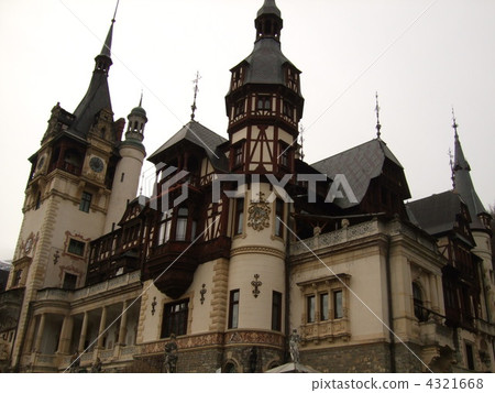 Romania Sinaia Castle Romania Sinaia Castle 4321668