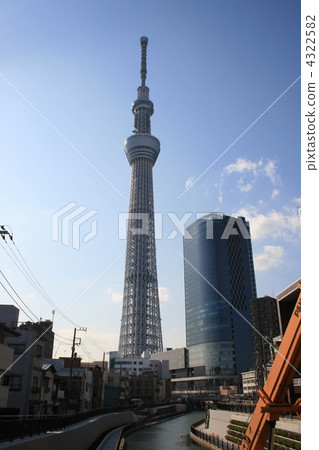 Tokyo Sky Tree World Completion Dating Spot East Tower West Xi Bridge 4322582