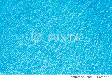 Clean water in pool 4324556