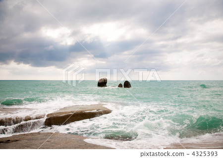Sea and rocks 4325393