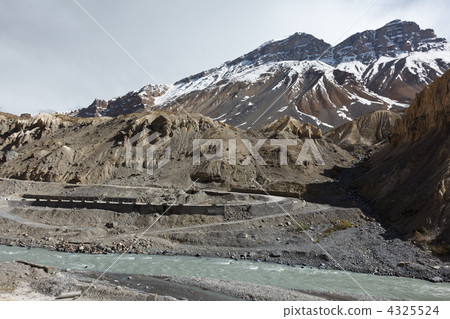 Road in Himalayas Road in Himalayas 4325524