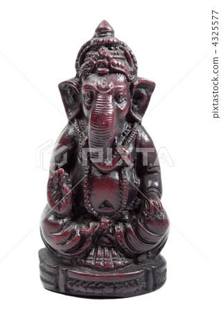 Hindu God Ganesh isolated 4325577