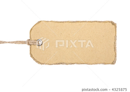 Old-Style Cardboar Label Old-Style Cardboar Label 4325875