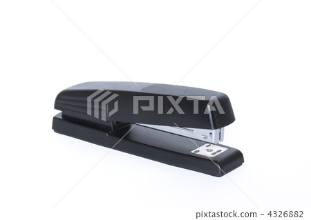Black office stapler isolated on white background Black office stapler isolated on white background 4326882