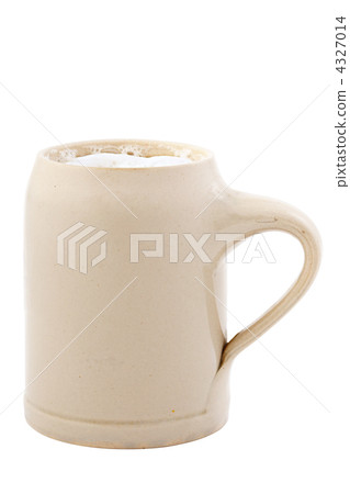 Beercup with beer isolated 4327014