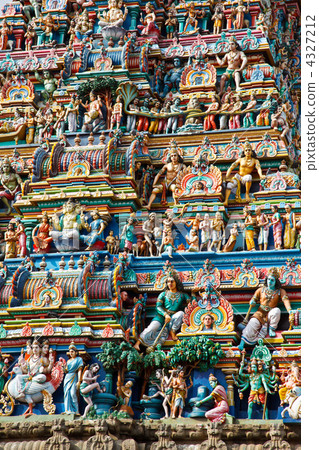 Gopuram (tower) of Hindu temple 4327212
