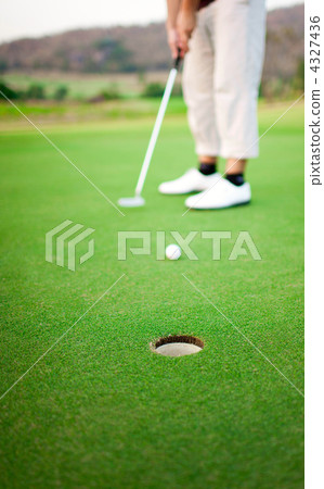 On the green On the green 4327436