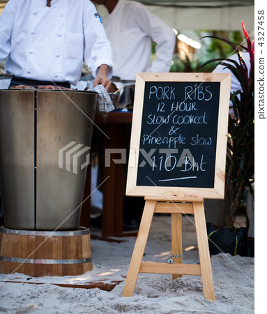 Beach restaurant 4327458