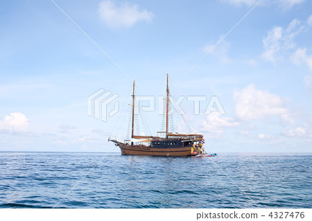 Antique Sailboat Antique Sailboat 4327476