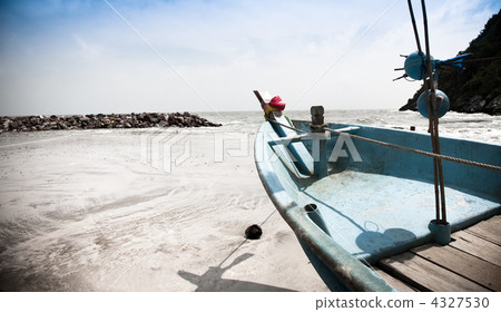 Old Longtail Boat 4327530