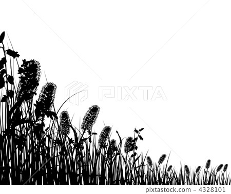 meadow silhouettes meadow silhouettes 4328101