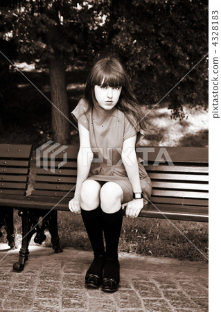 Woman At The Park 4328183