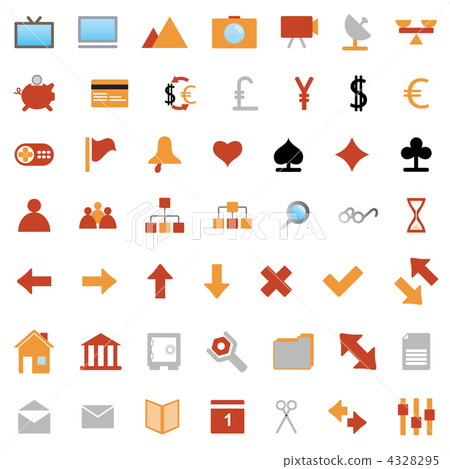 business and office icon set business and office icon set 4328295