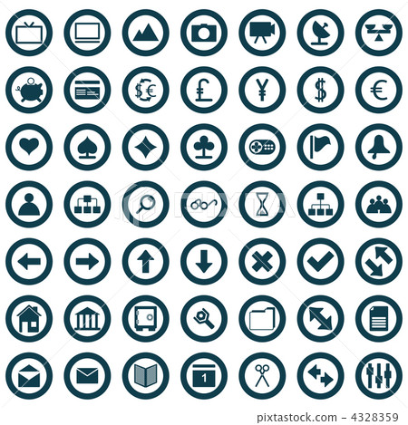 business and office icon set 4328359