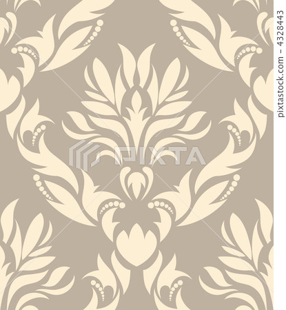 seamless damask pattern 4328443