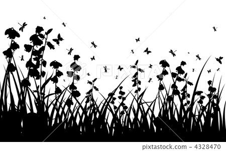 meadow silhouettes meadow silhouettes 4328470