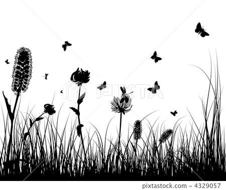 meadow silhouettes meadow silhouettes 4329057